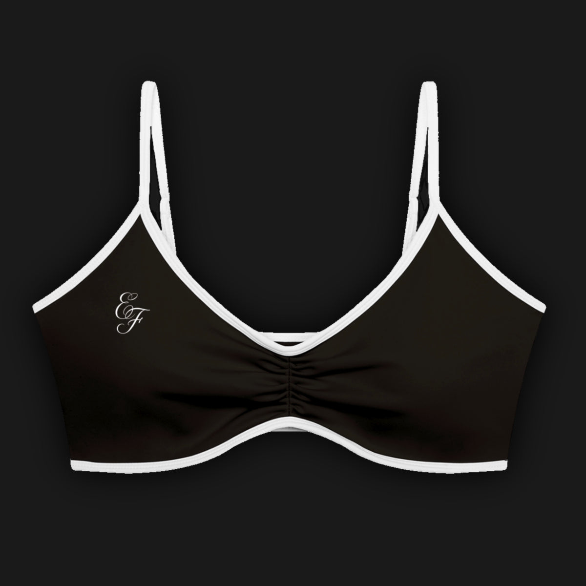 Elder Fitness V-Neck Sports Bra